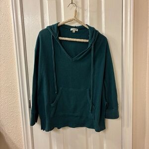 Knit-style Sweatshirt